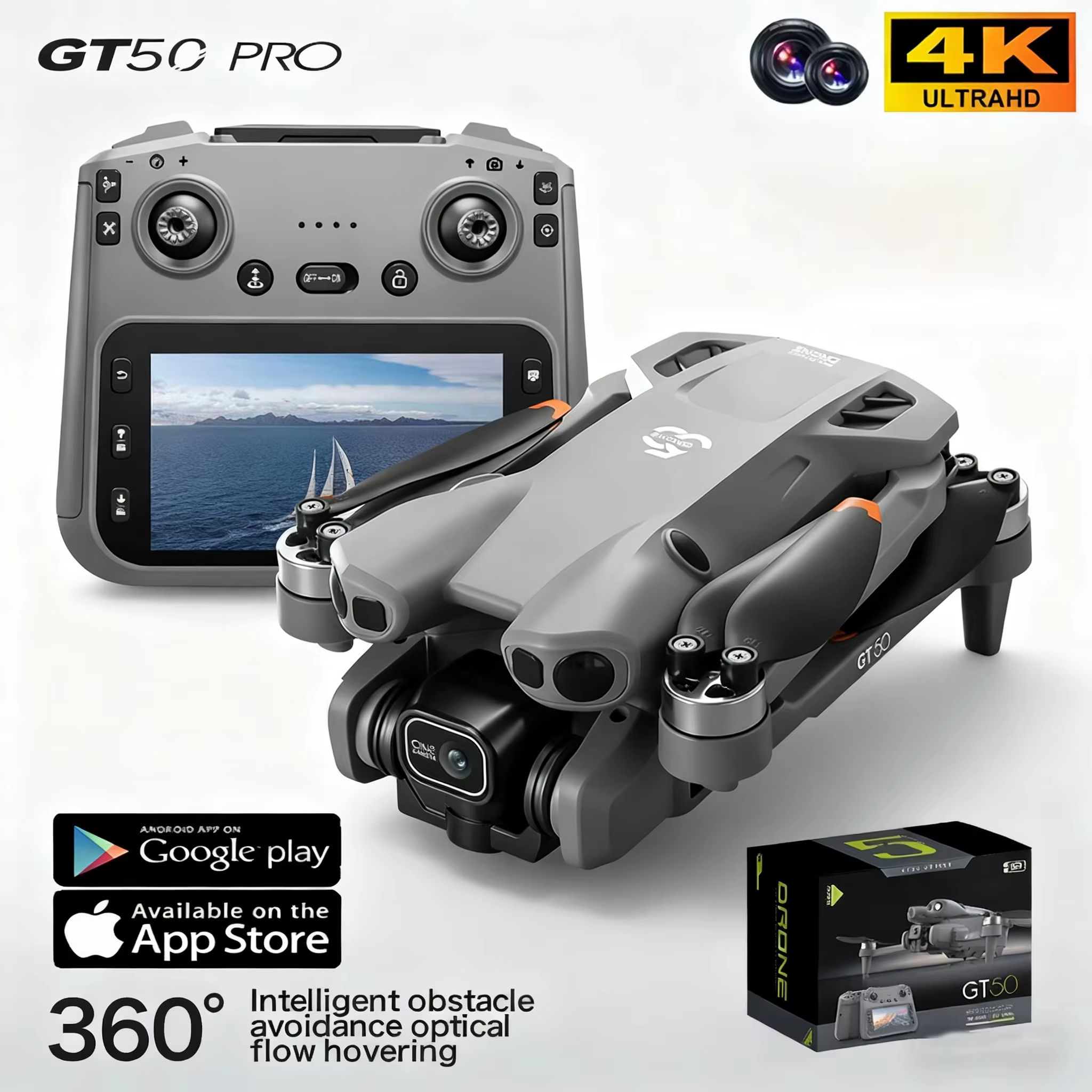 Drone Multispectral - New Gift 2026 Upgrated GT50PRO Professional