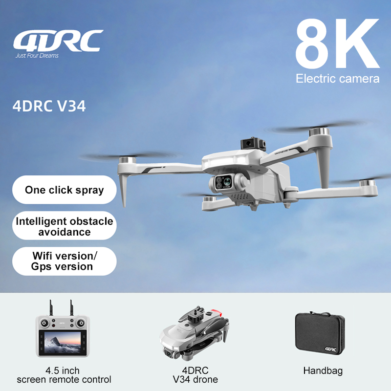 2025 New V34 Drone 8K Camera P - Drone Multispectral avis et prix