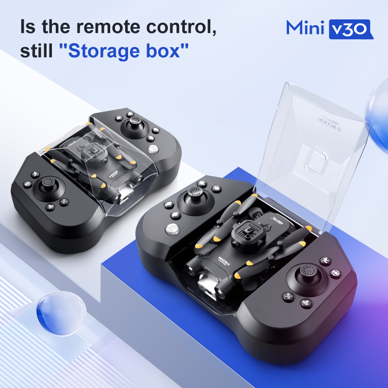Mini V30 WiFi FPV Drone With 4 - Drone Video Production avis et prix