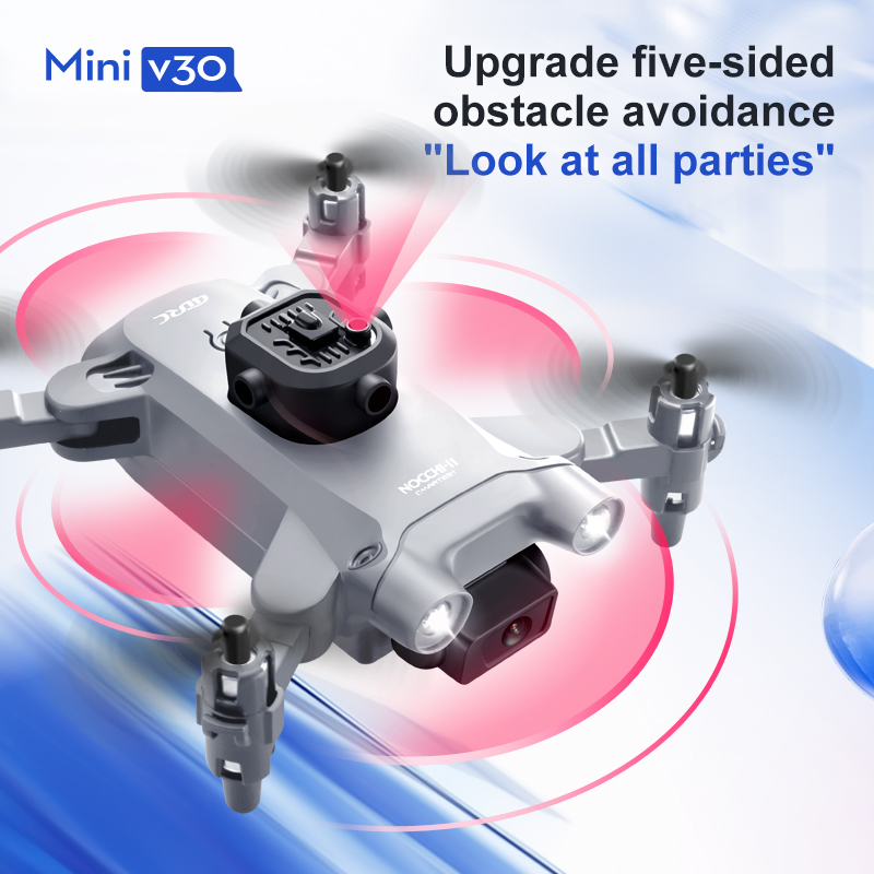 Mini V30 WiFi FPV Drone With 4 - Drone Video Production avis et prix