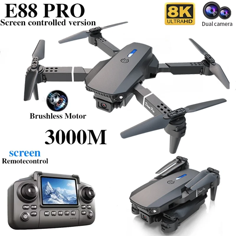 Professional E88 PRO Drone wit - Drone Photogrammetry avis et prix