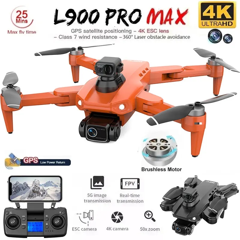 L900 Pro MAX GPS Drone 4K Prof - Drone Multispectral avis et prix