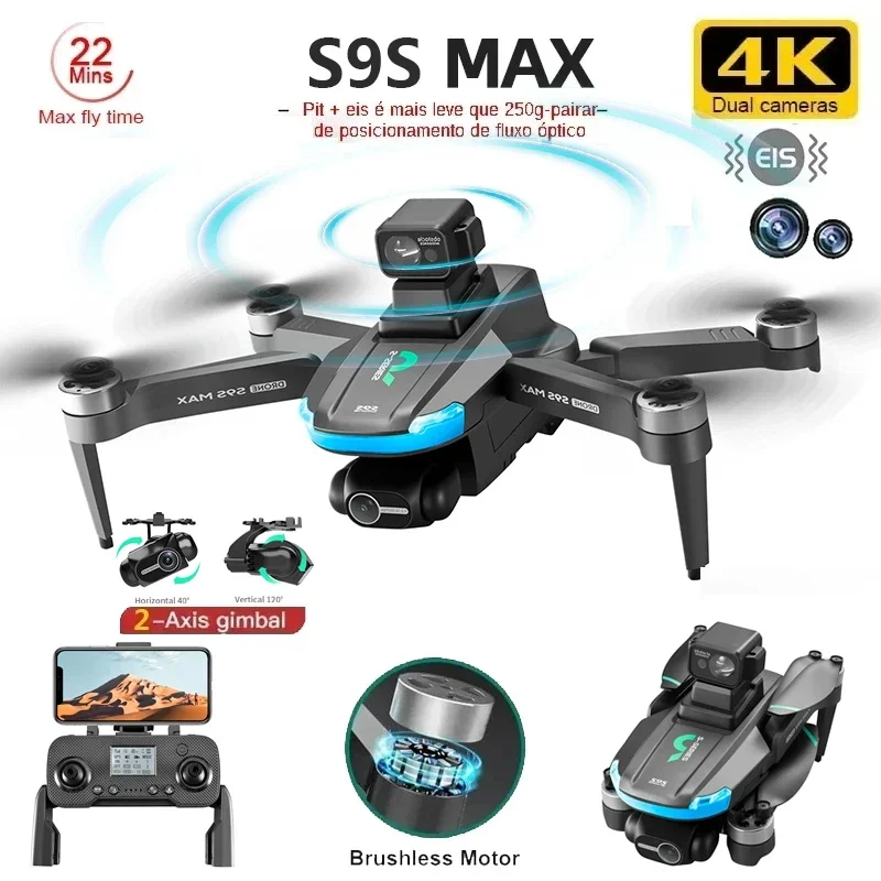 NEW S9S MAX MINI Drone 4K 2-Ax - Drone Video Production avis et prix