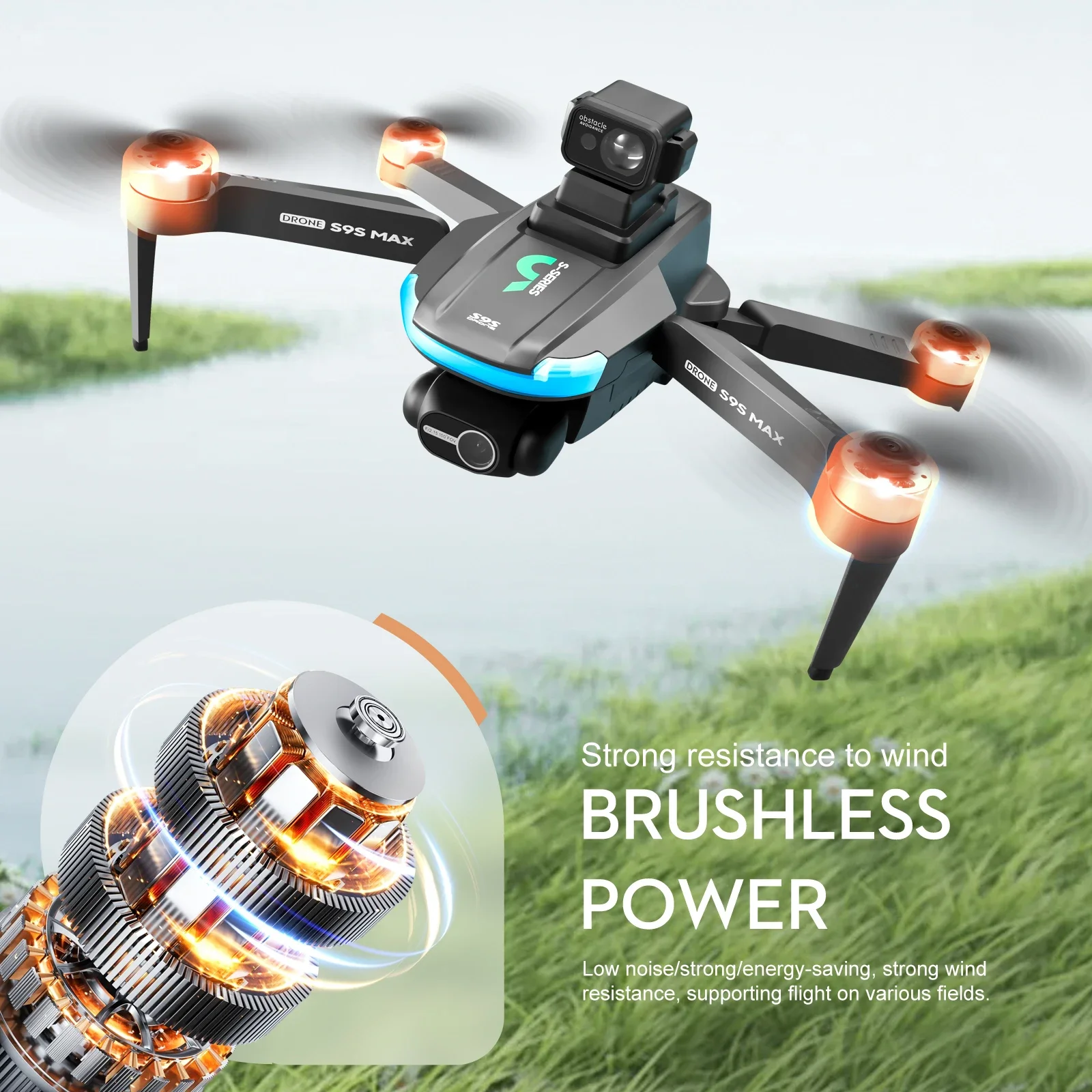 NEW S9S MAX MINI Drone 4K 2-Ax - Drone Video Production avis et prix