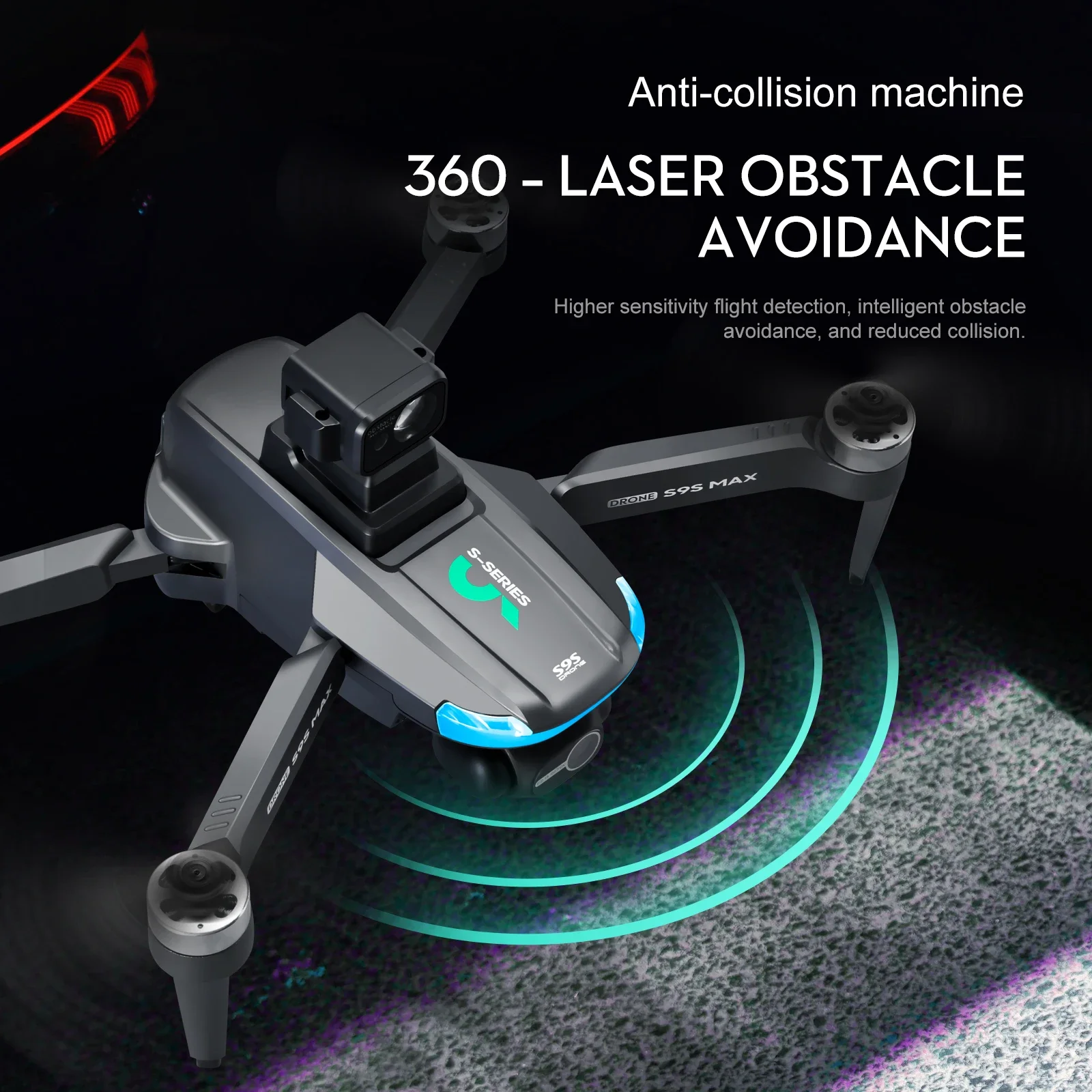 NEW S9S MAX MINI Drone 4K 2-Ax - Drone Video Production avis et prix