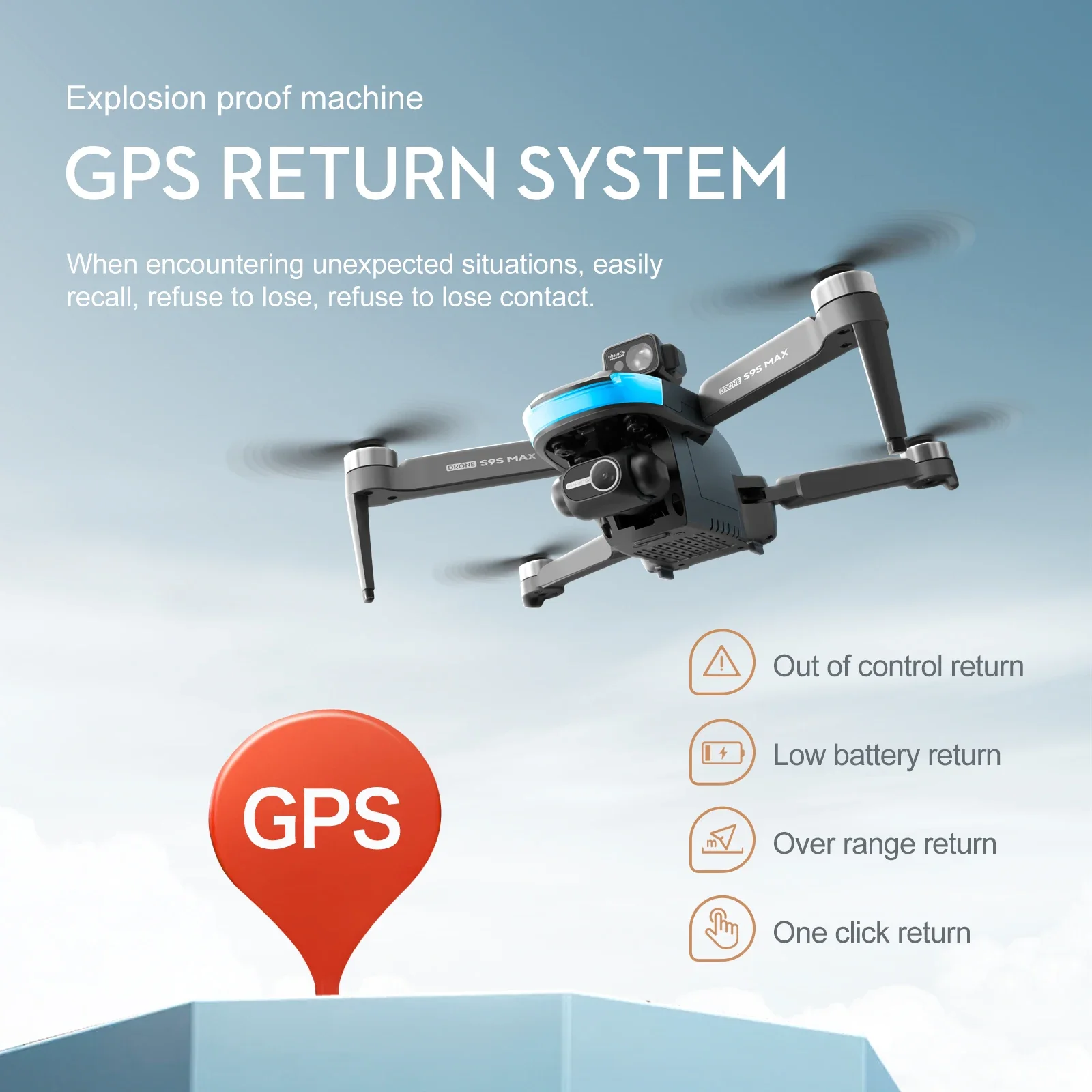 NEW S9S MAX MINI Drone 4K 2-Ax - Drone Video Production avis et prix
