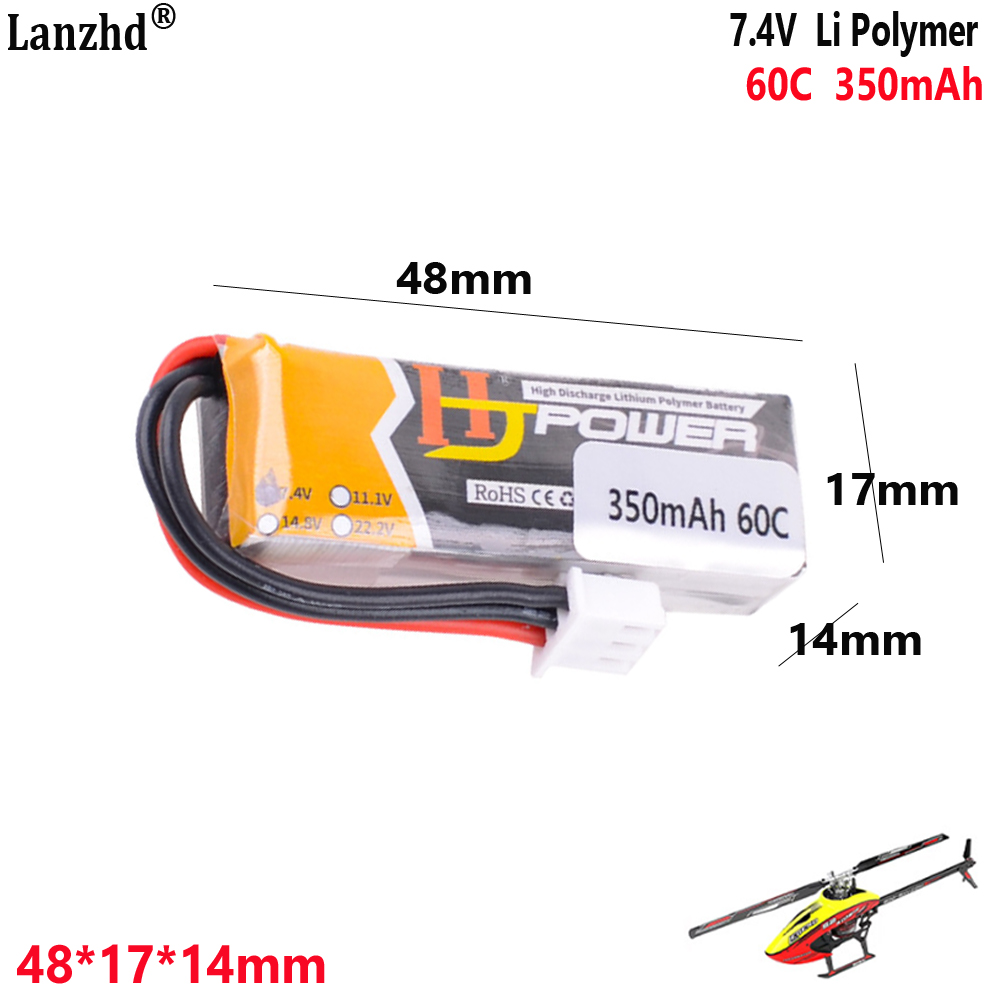 7.4V 350mAh 60C 2S1P lithium b - Drone 3D Modeling avis et prix
