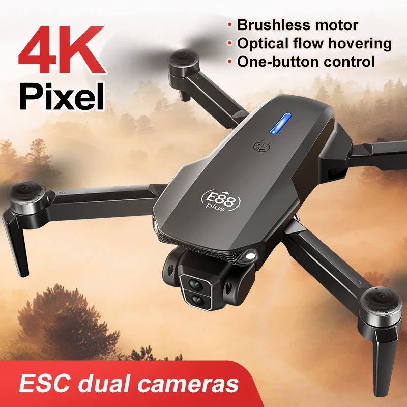 New E88 Plus Quadcopter Drone: - Drone Lidar avis et prix