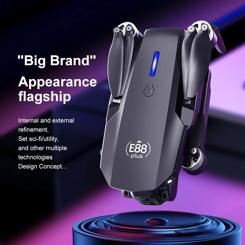 New E88 Plus Quadcopter Drone: - Drone Lidar avis et prix