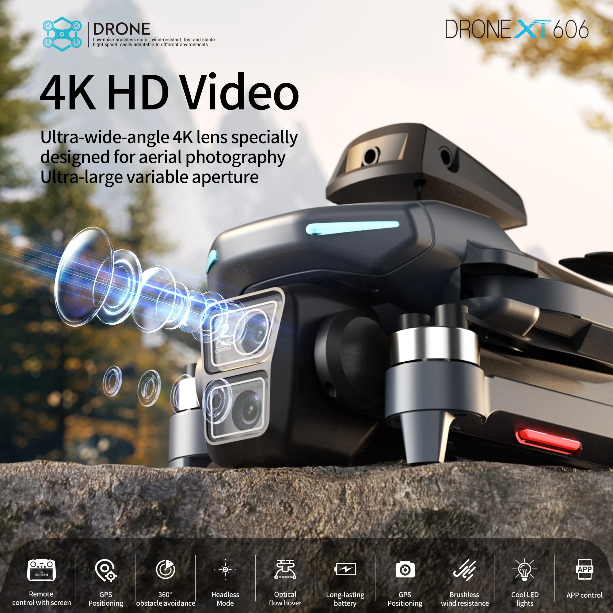 Lenovo XT606 MAX GPS Drone 4k  - Drone Multispectral avis et prix