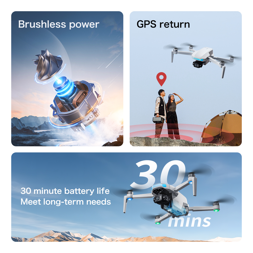 S-X1 MAX GPS Drone with 3-Axis - Drone Multispectral avis et prix