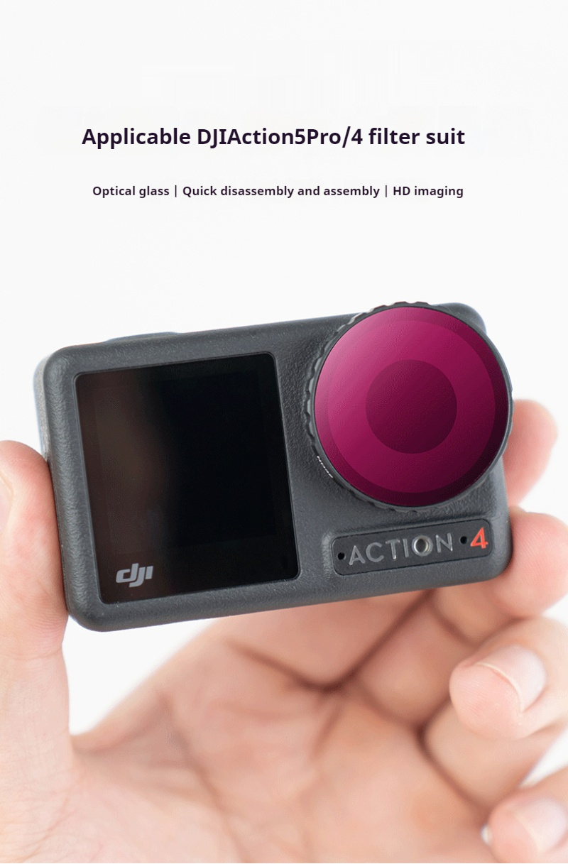 ND Filter for DJI Osmo Action4 - Drone Ndvi avis et prix