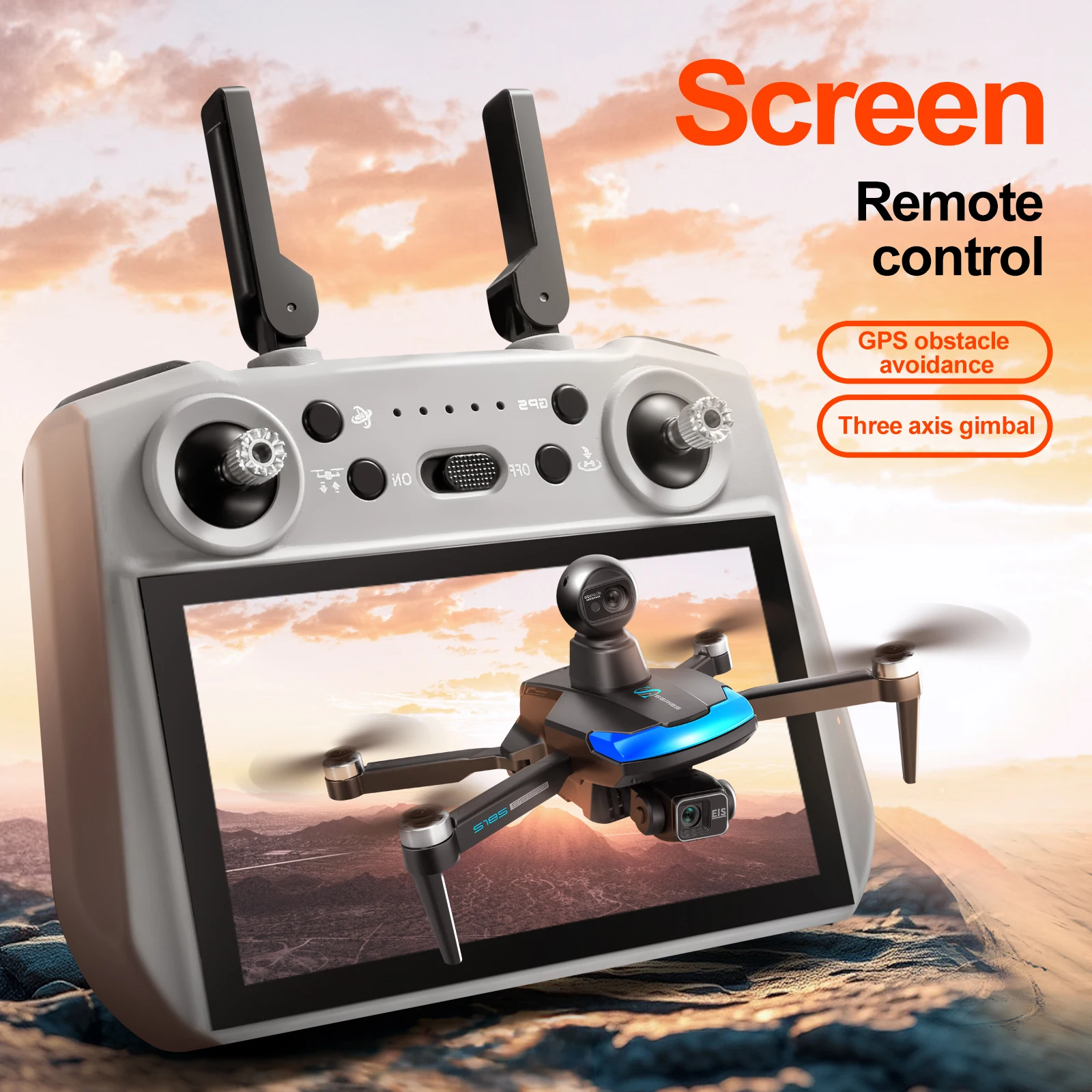 S185 Professional Drone 2.7K H - Drone Multispectral avis et prix
