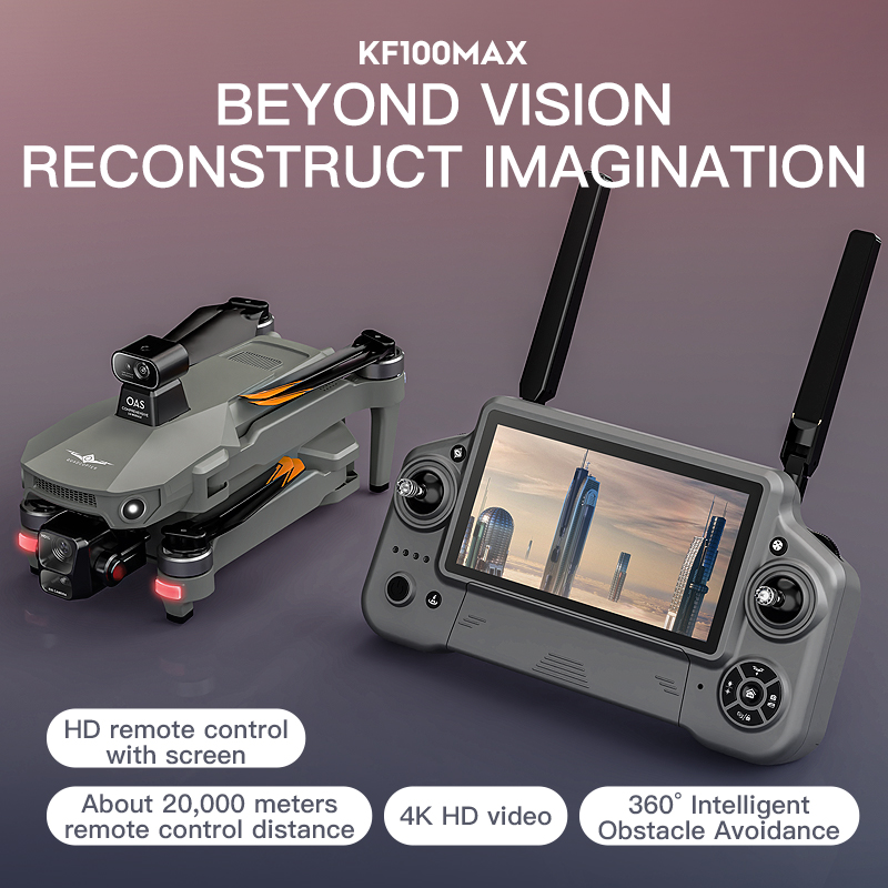 SJRC KF100 MAX 8K UHD Photo HD - Drone Video Production avis et prix