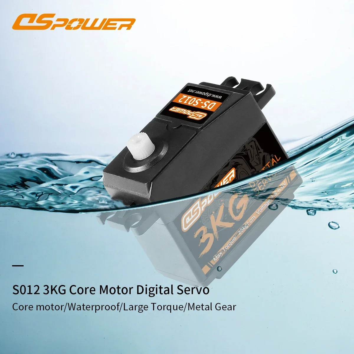 DSpower 3KG Plastic Gear Water - Drone Lidar avis et prix