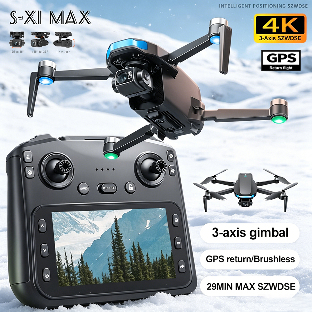 New S-X1 MAX Drone GPS 8K Prof - Drone Multispectral avis et prix