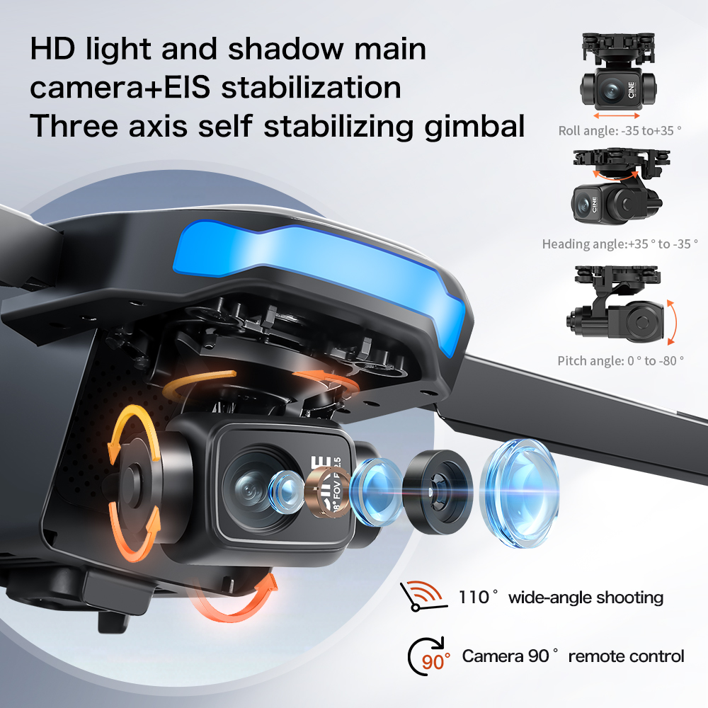 New S-X1 MAX Drone GPS 8K Prof - Drone Multispectral avis et prix