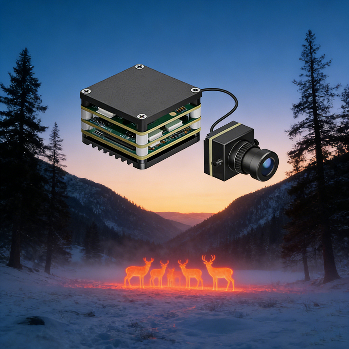 2026 New AI VisionCube S AI Ca - Drone Thermal Imaging avis et prix