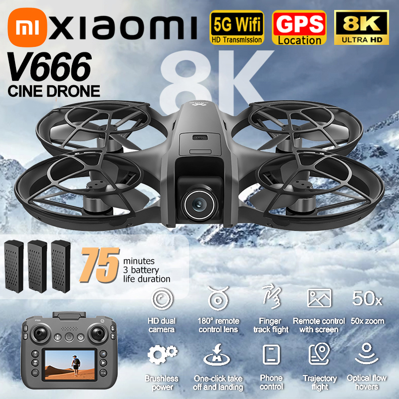 Xiaomi V666 Drone 8K Aerial HD - Drone Mapping avis et prix