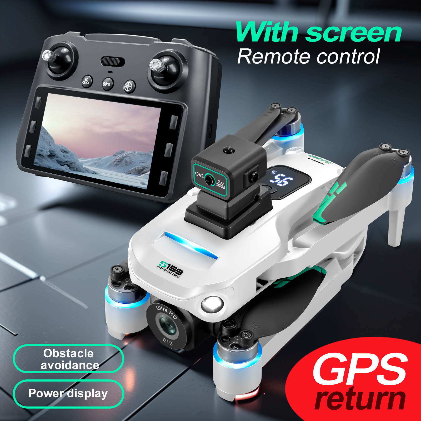 S159 GPS Drone 4K Profesional  - Drone Mapping avis et prix